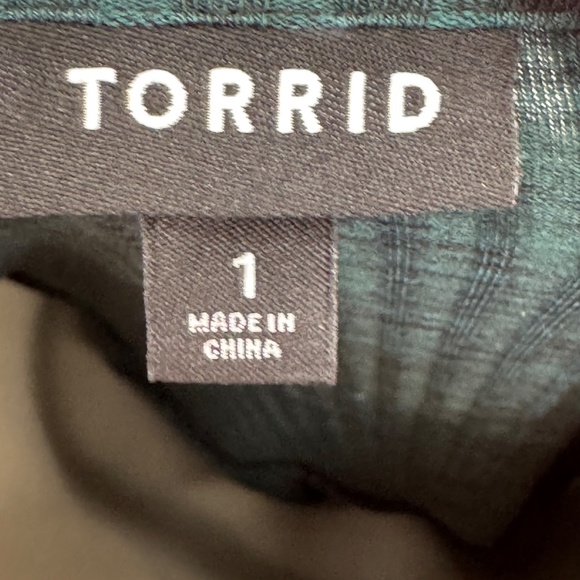 ✨ Torrid Womens Green Ribbed Knit Surplice Wrap Midi Casual Dress Sz. 1 1X 14 16 - Picture 9 of 14